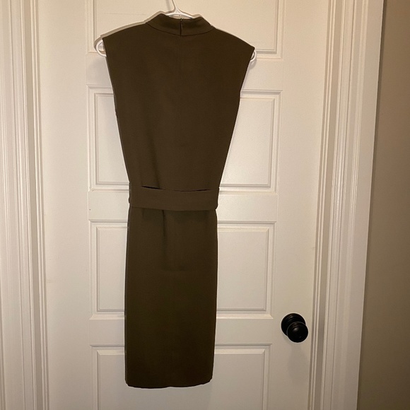 RW&CO Belted Sleeveless Mock-Neck Dress - Picture 5 of 8